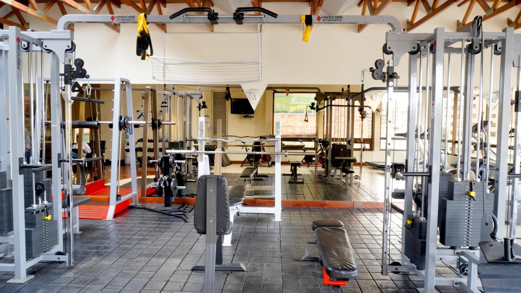 Bogota Plaza Hotel Eksteriør bilde A gym in the UK