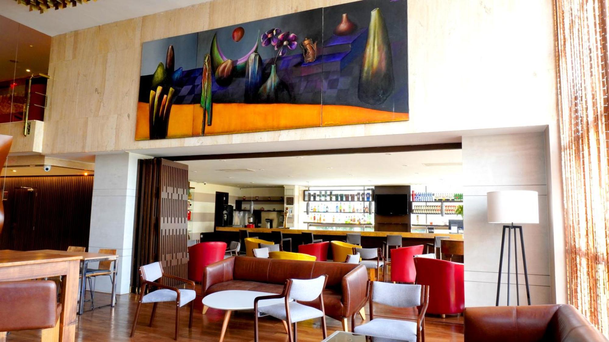 Bogota Plaza Hotel Eksteriør bilde The lobby of the hotel